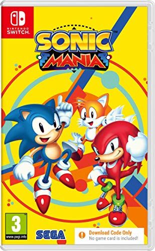 Sonic Mania (Code in Box) - Nintendo Switch - Engelsk - Code in a Box v:6481163
