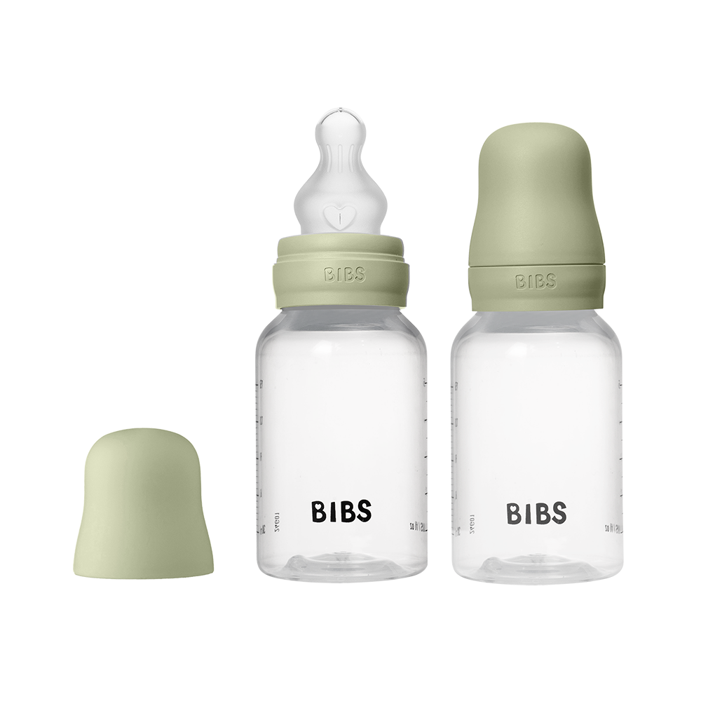 BIBS – Baby Bottle Round Silicone 2 Pack Slow Flow – Sage – 150 ml v:9374577 BIBS – Baby Bottle Round Silicone 2 Pack Slow Flow – Sage – 150 ml v:9374577