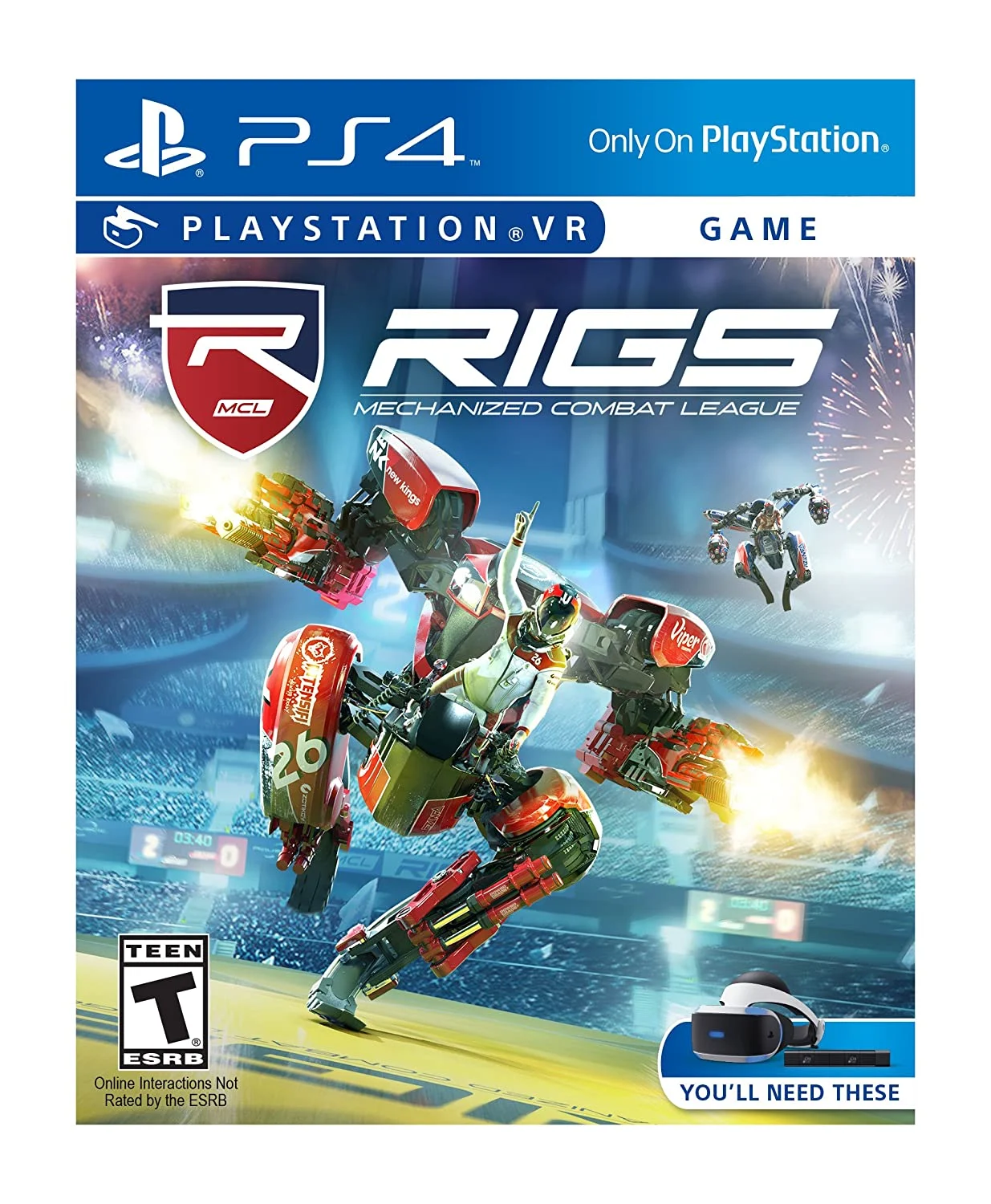 RIGS: Mechanized Combat League (VR) (UK/Arabic) - PlayStation 4 - Import - Standard v:4247202