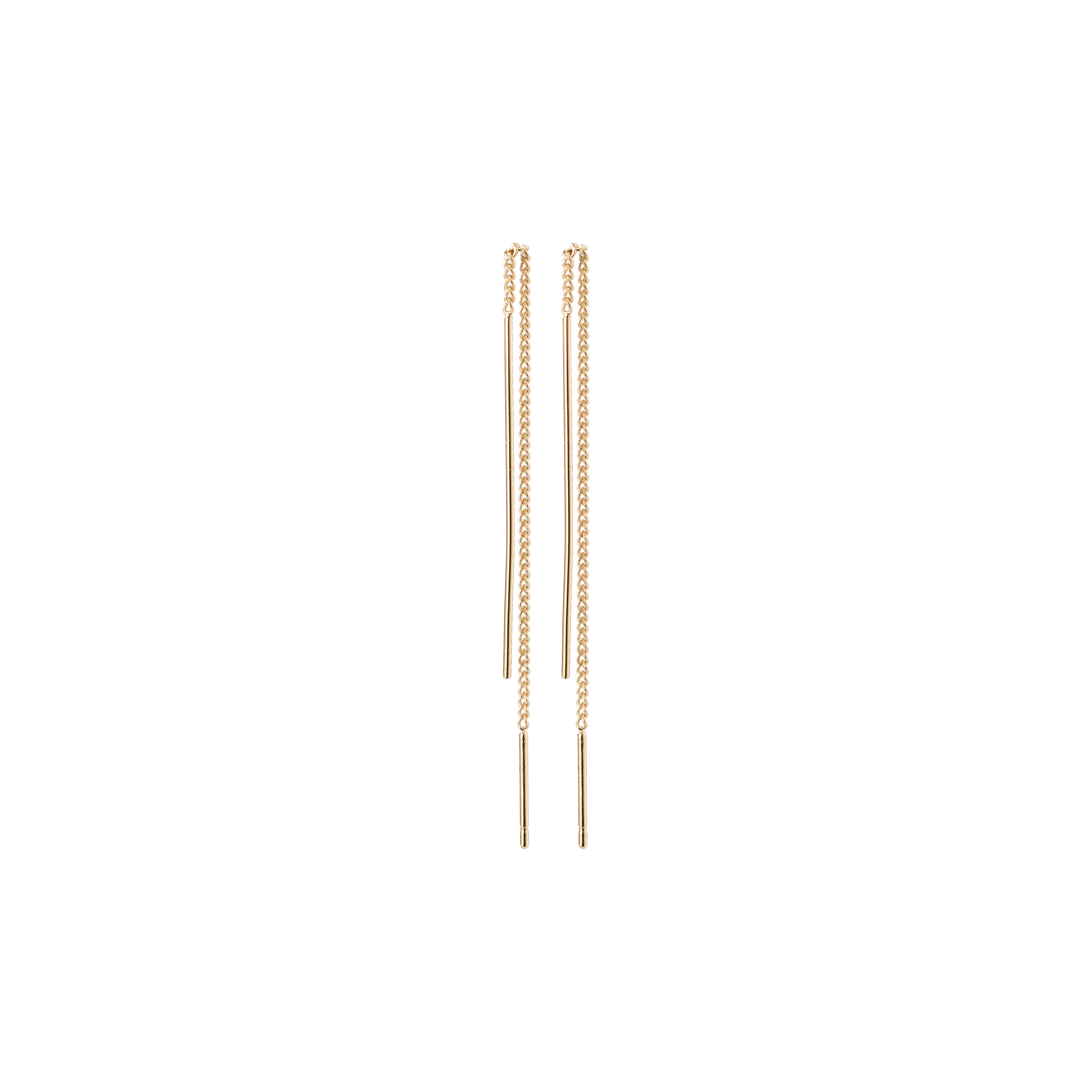 PILGRIM - TAHOE Chain Earrings - Gold-Plated - 8 cm v:3598111