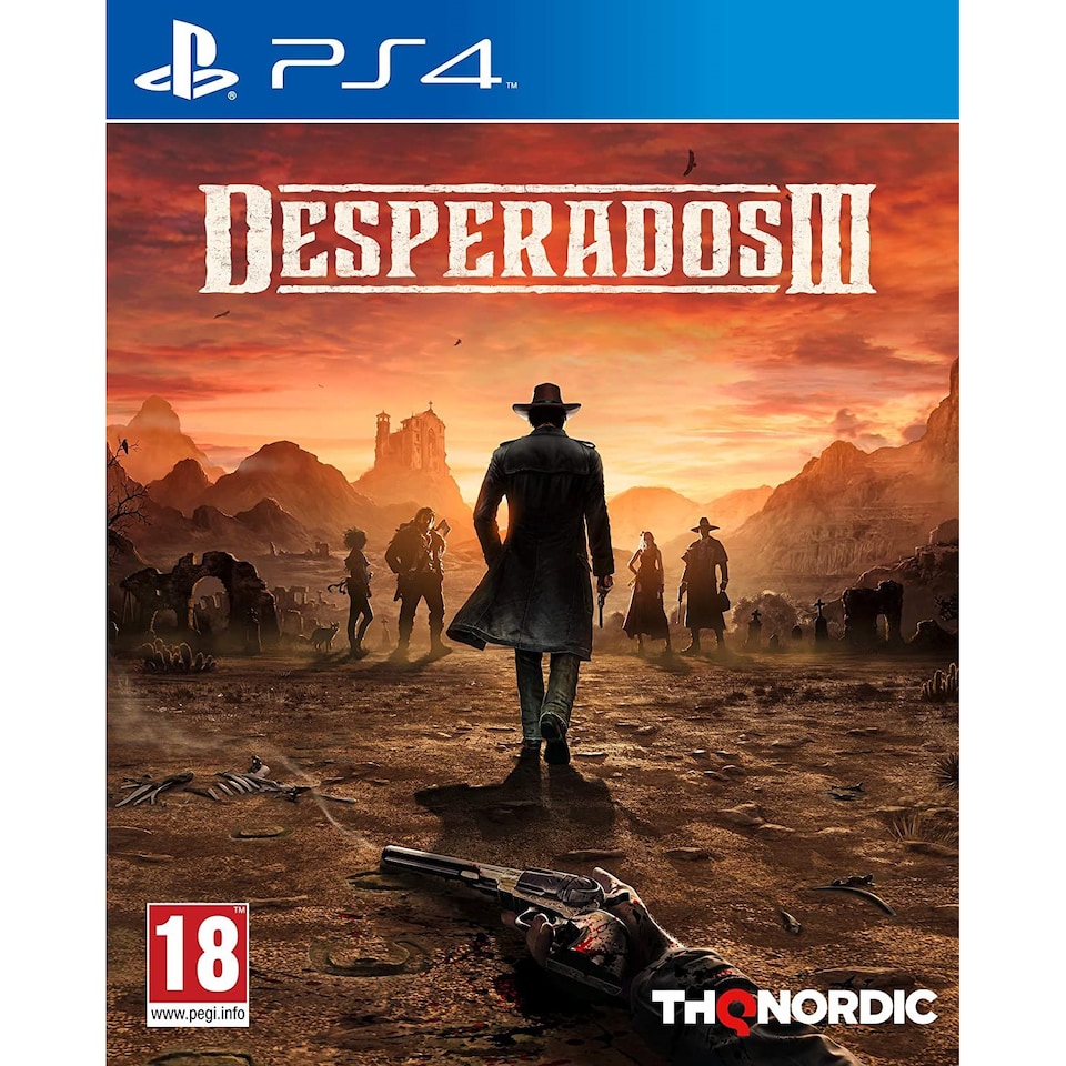 Desperados III (3) - PlayStation 4 - Engelsk - Standard v:7862441
