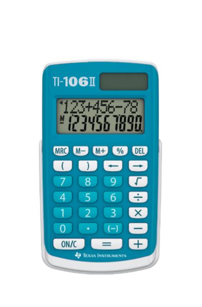 Texas Instruments - TI-106 II Basic Calculator v:2328322