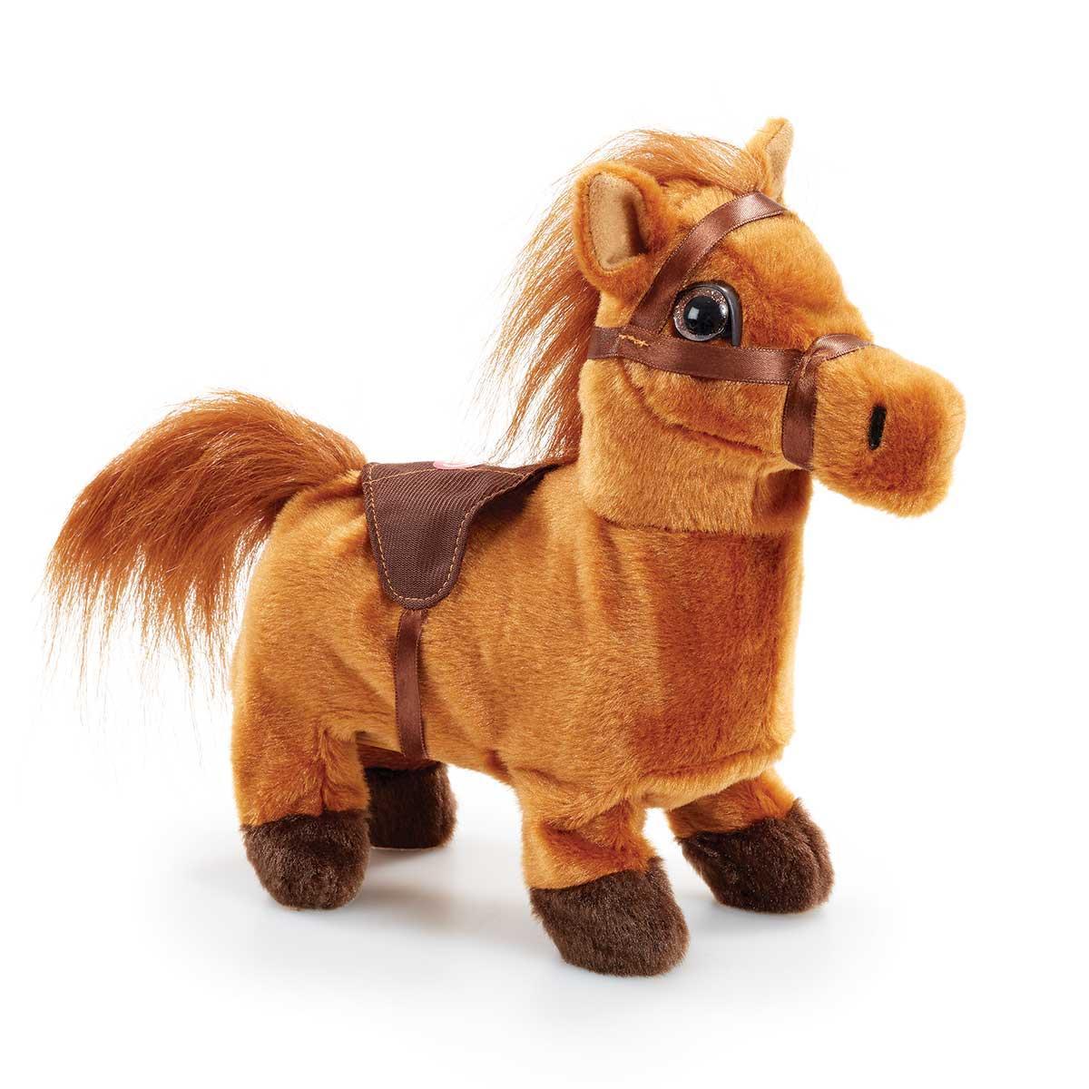 Happy Pets - Plysj Walk Along Pony - (31511150) v:4715446