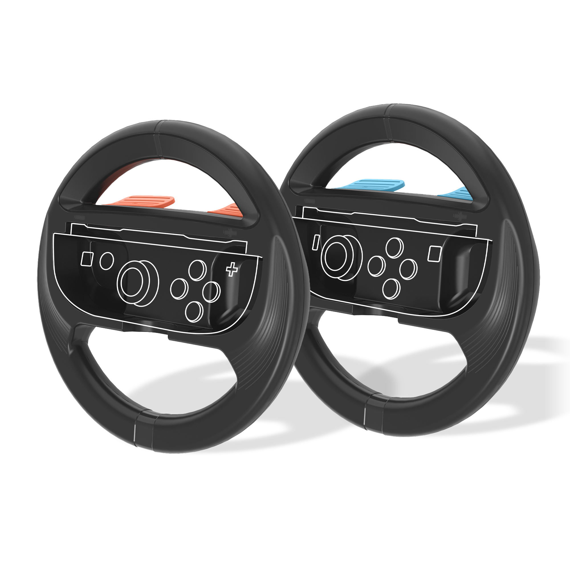 Freaks And Geeks – Wheels for Switch 2 Joy-con x2 – Black – Gratis frakt v:5295850 Freaks And Geeks – Wheels for Switch 2 Joy-con x2 – Black – Gratis frakt v:5295850
