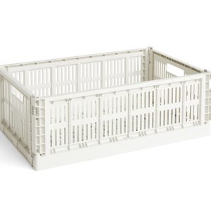 HAY – Colour Crate L Oppbevaringskasse (Brutt Hvit) – Off White v:8838382 HAY – Colour Crate L Oppbevaringskasse (Brutt Hvit) – Off White v:8838382