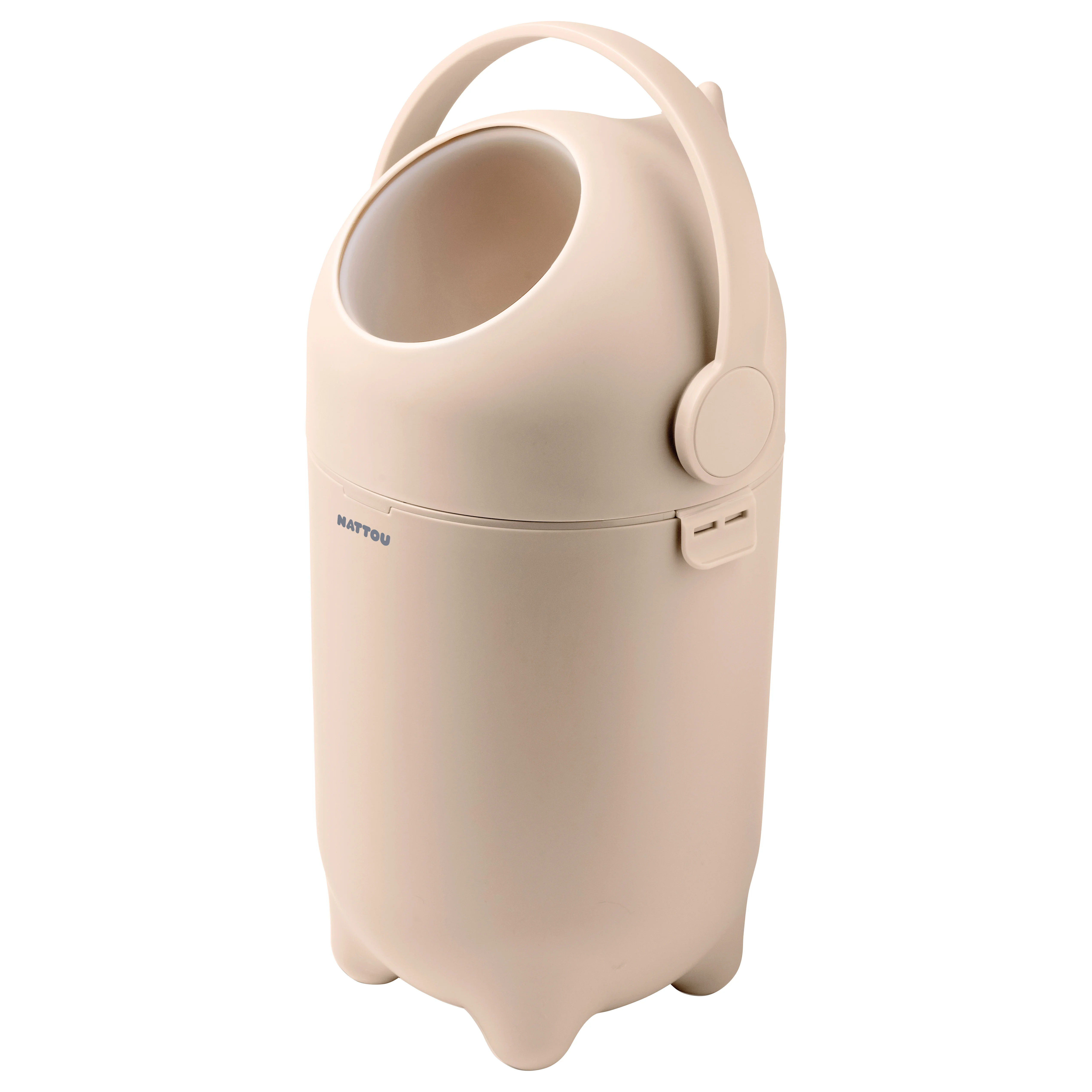 Nattou - Dropy Diaper Pail - Beige - Gratis frakt v:9763477