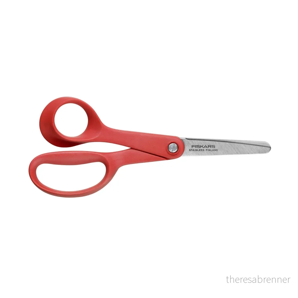 Fiskars – Classic Barnesaks, Venstre Hånd, Rød v:6729616 Fiskars – Classic Barnesaks, Venstre Hånd, Rød v:6729616