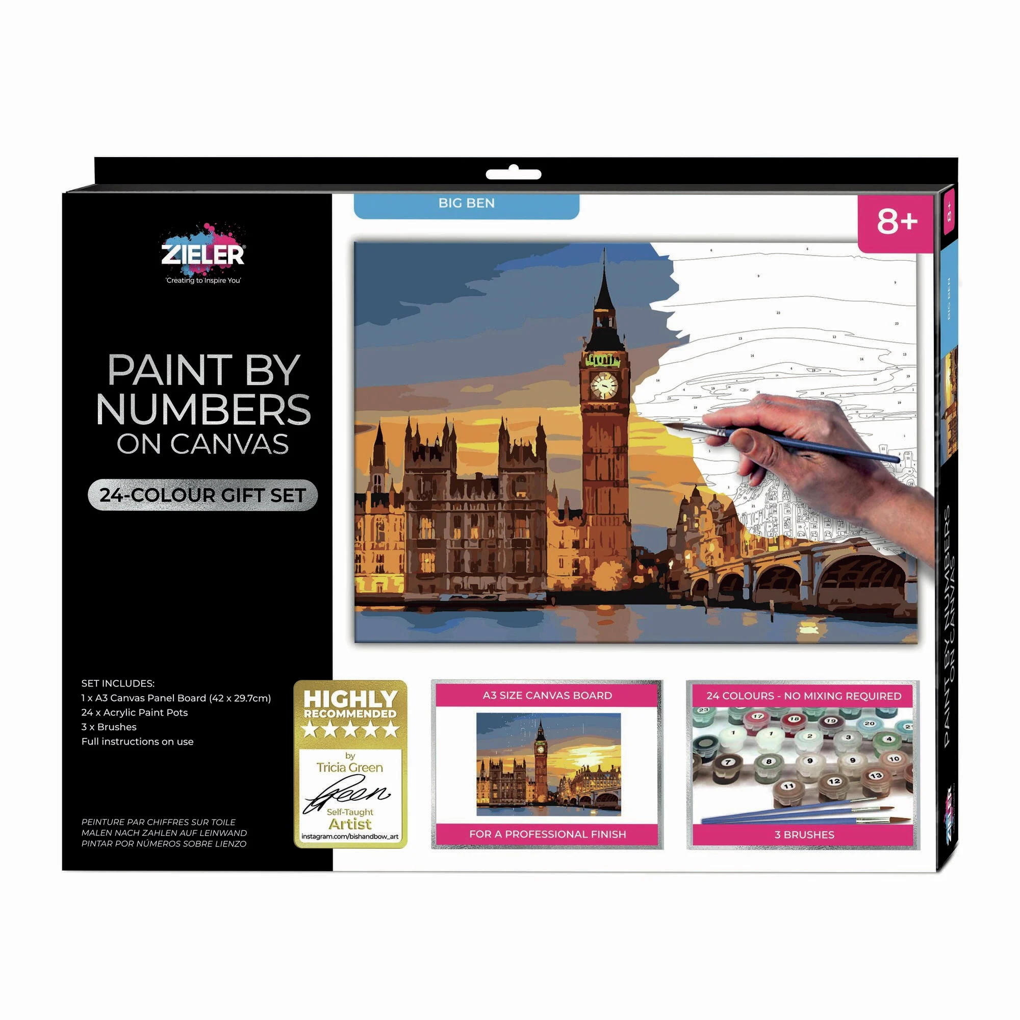 Zieler – Paint By Numbers – Big Ben (609299434) v:2741359
