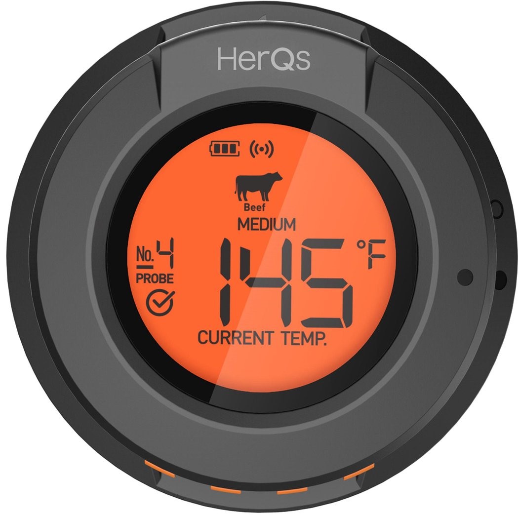 HerQs - Connected Digital Dome Thermometer - Gratis frakt v:5179492