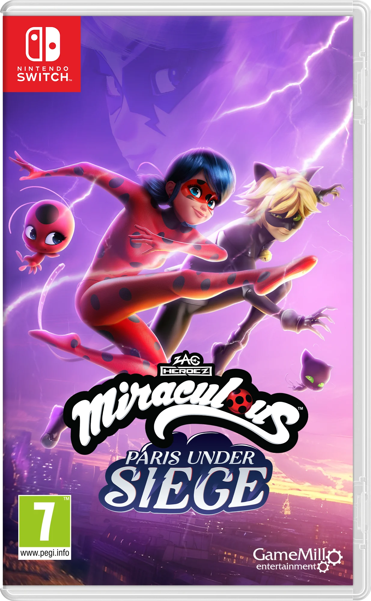 Miraculous Paris Under Siege - Nintendo Switch - Engelsk - Standard v:4781183