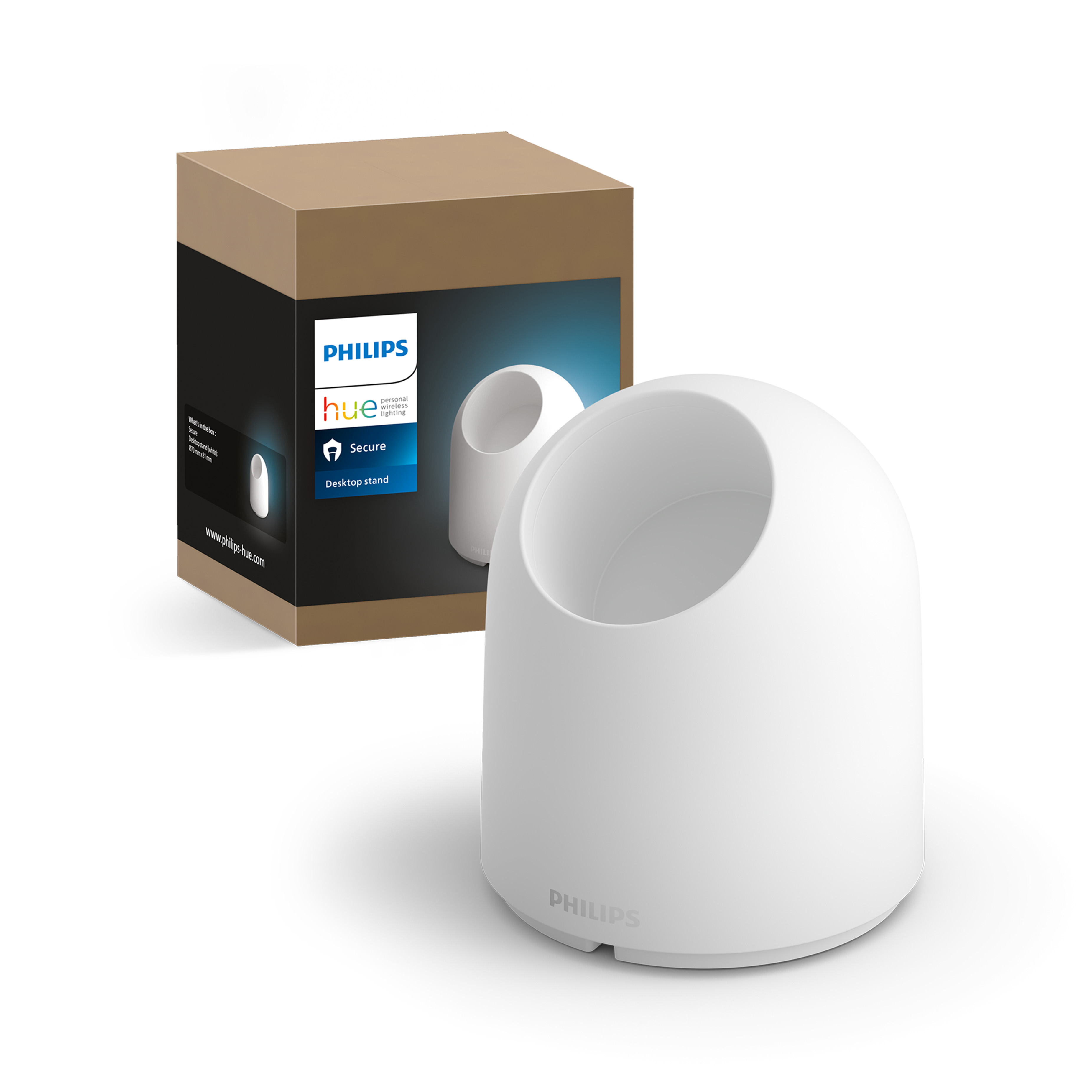 Philips Hue - Secure Desktop Stand Tilbehør EU - Hvit v:6323154