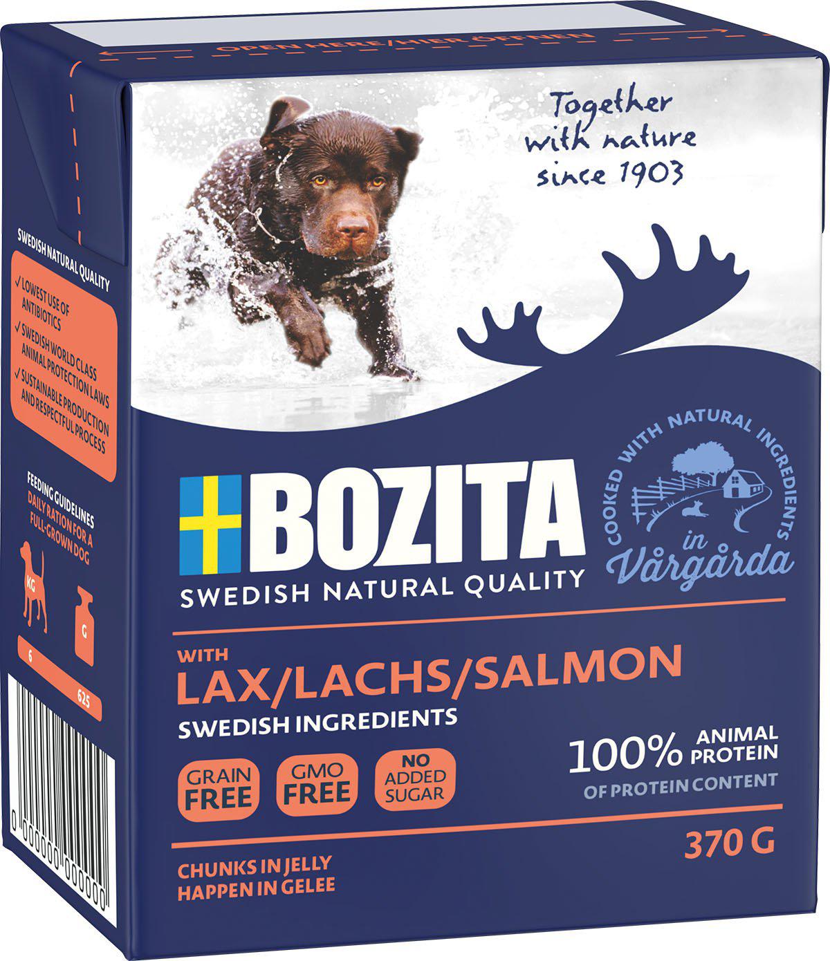 Bozita - Naturals Salmon - 370g v:8083526