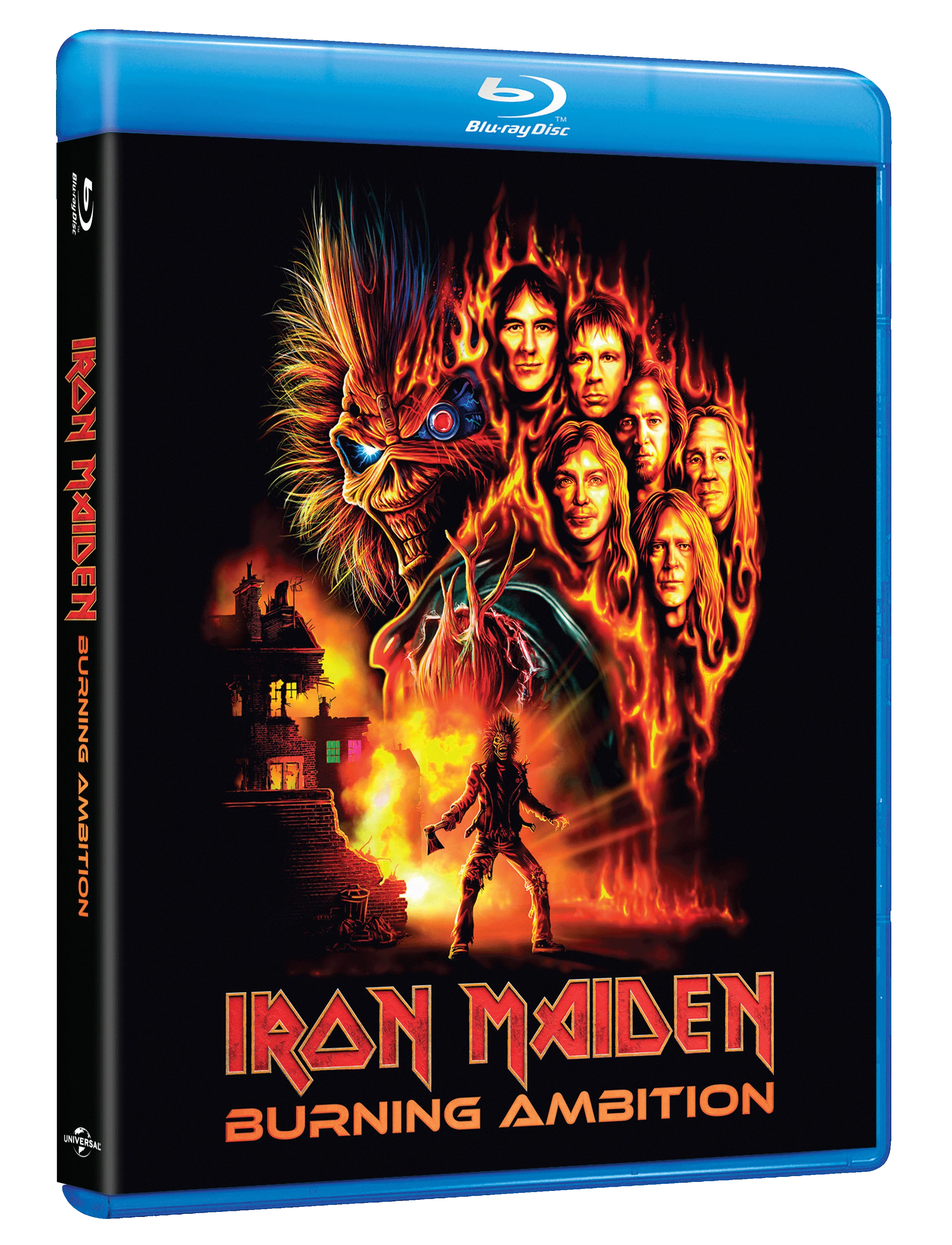 Iron Maiden: Burning Ambition - Blu-Ray - Standard v:1773675