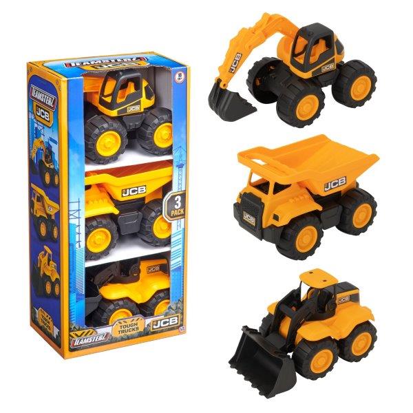 Teamsterz - JCB Tough Trucks 7 inch 3 Pack v:1248033