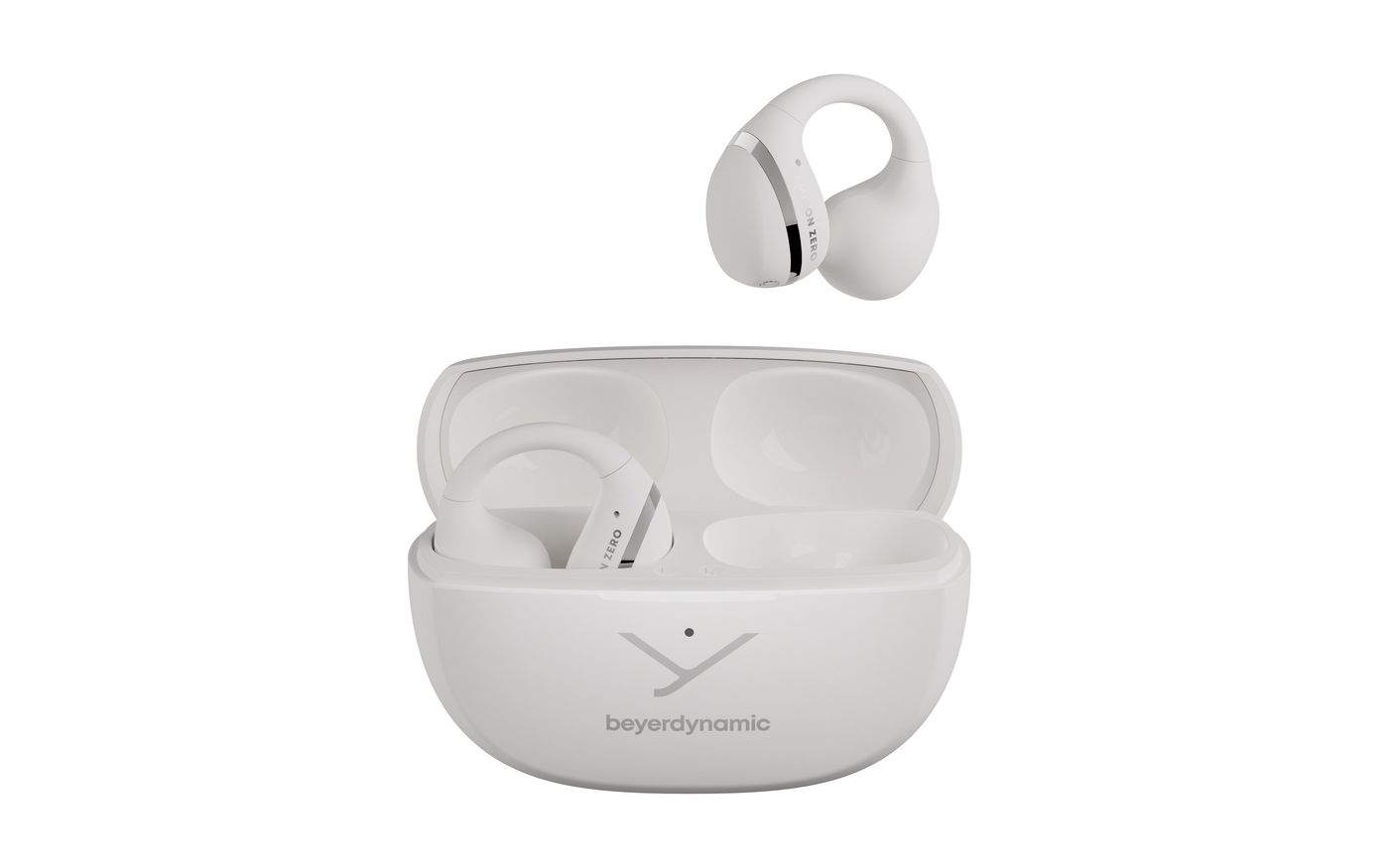 Beyerdynamic - AMIRON ZERO open true wireless clip-on earbuds - White - Gratis frakt v:5132703