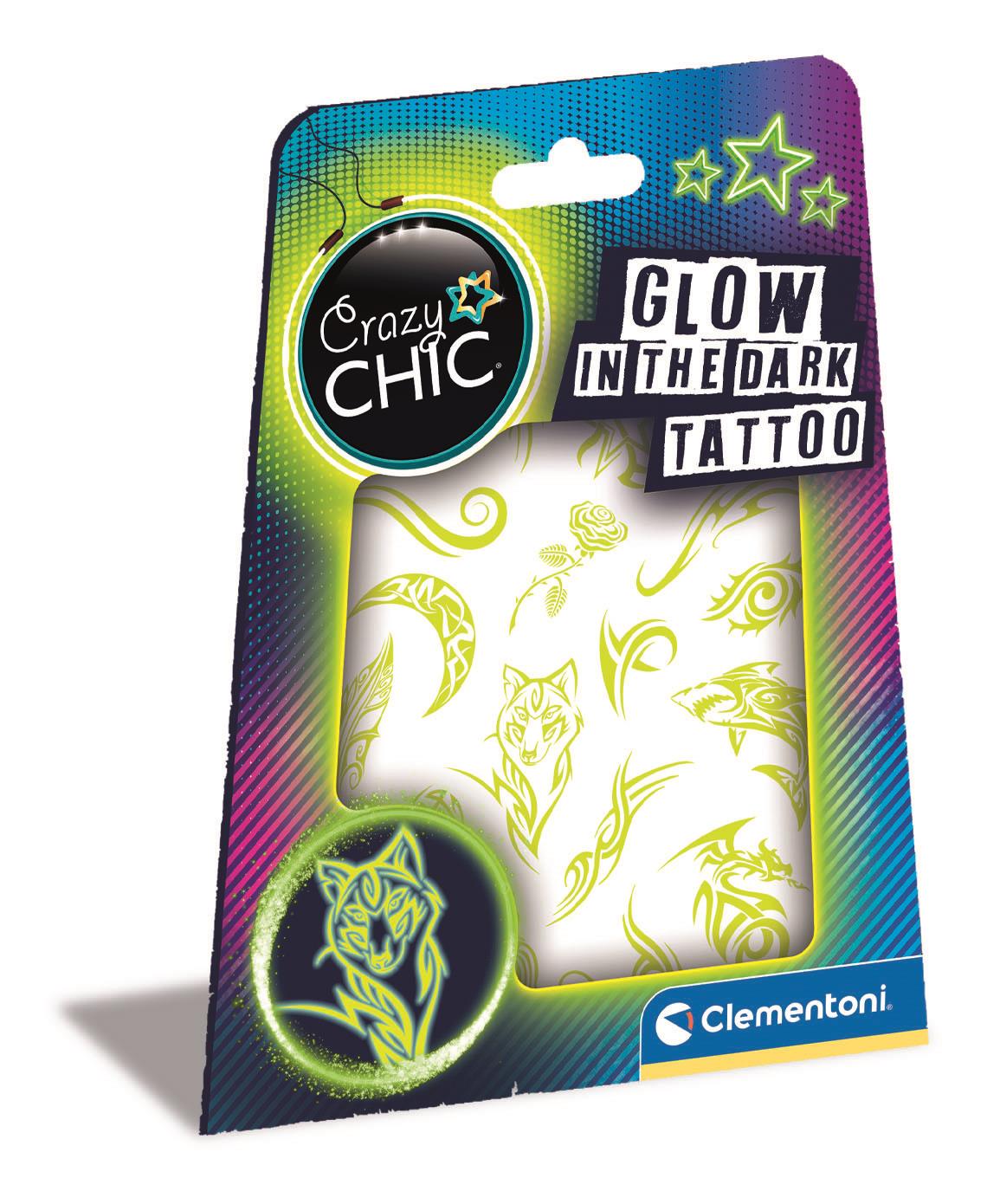 Clementoni - Glow in the Dark Tattoo (I-18121) v:2915658