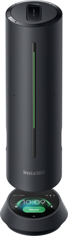 Insta360 – Wave høyttalertelefon med KI-opptak - Graphite Black - Gratis frakt v:8295757