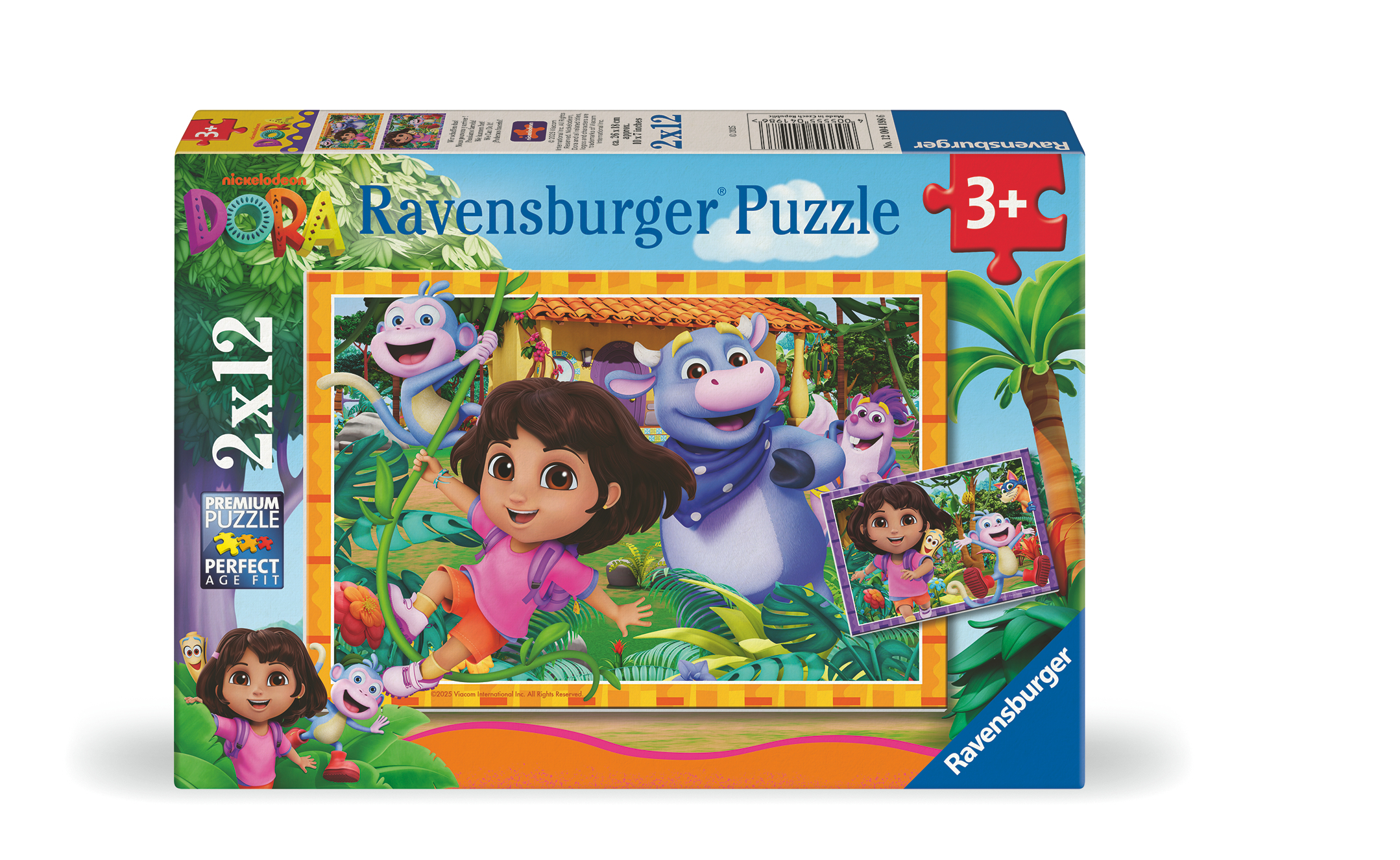 Ravensburger - Dora the Explorer 2x12p (12004198) v:7018022