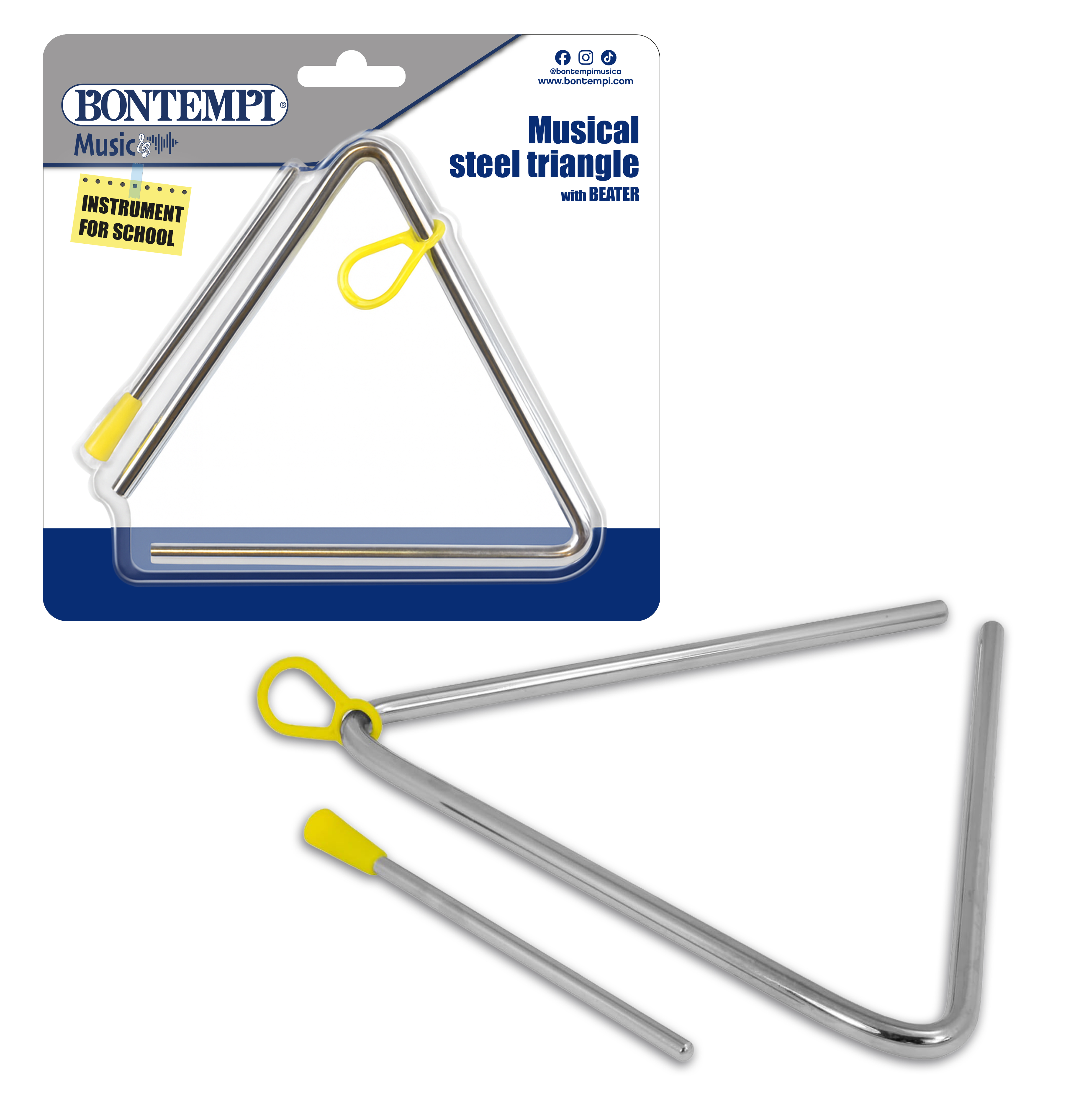 Bontempi - Musical triangle - 6 inches v:8262664