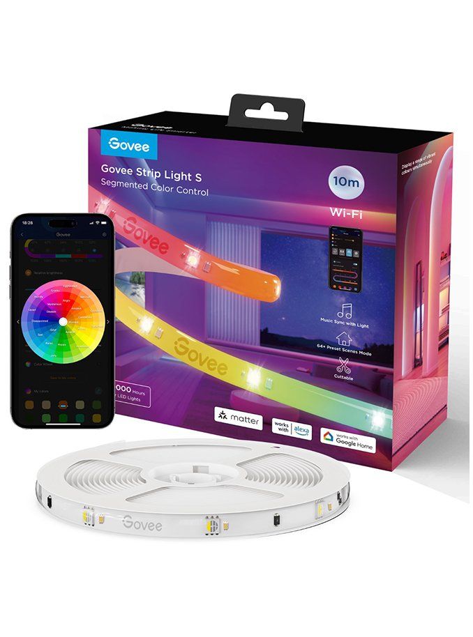 Govee - RGBIC LED Lyslist 10 Meter - Gratis frakt v:7159935