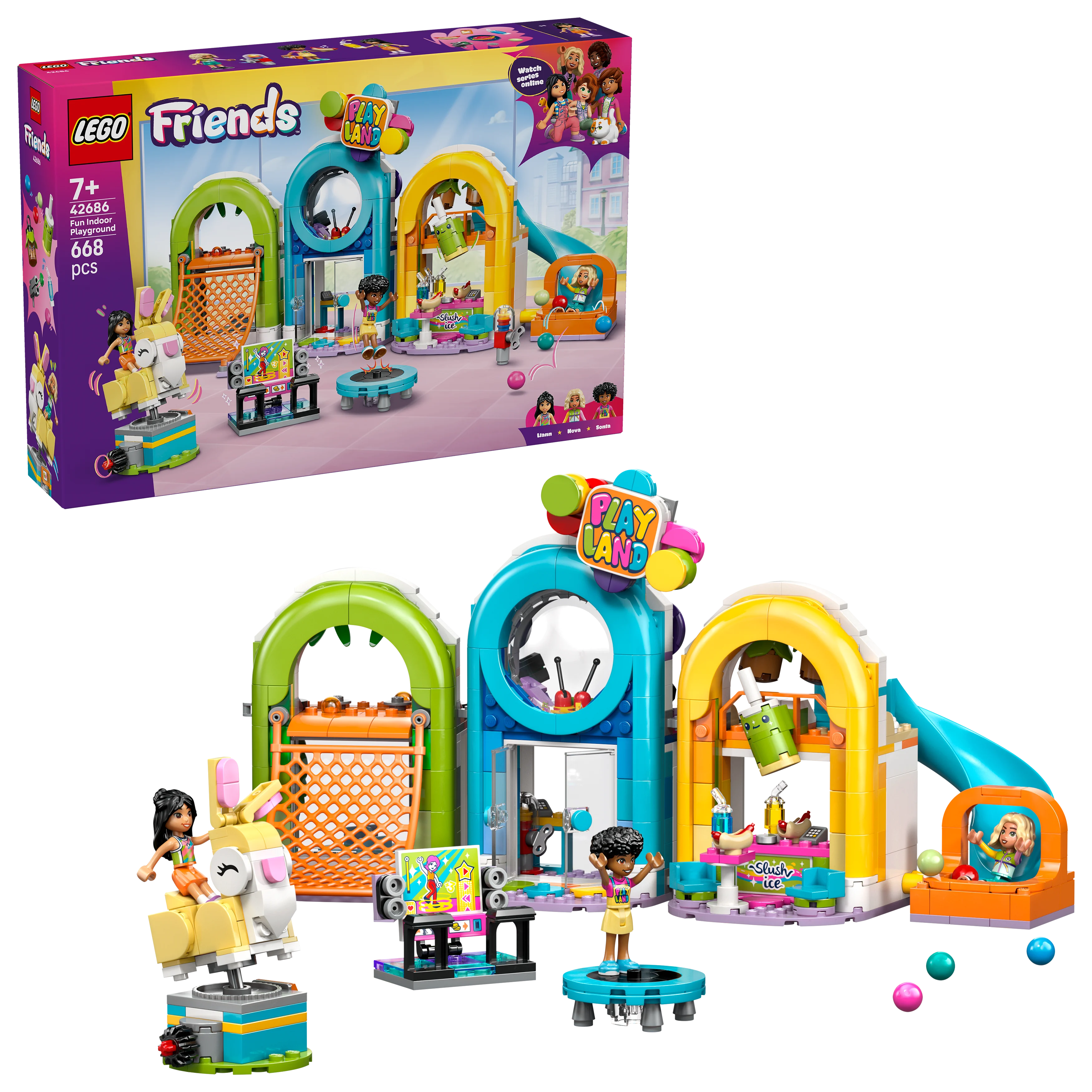 LEGO - Friends - Gøyalt lekeland (42686) - Gratis frakt v:7273800
