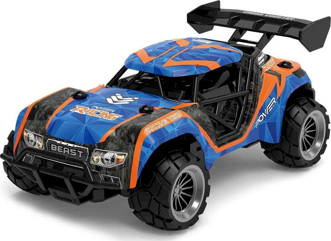 TEC-TOY - Speed Racing R/C 1:18 - Blue/Orange (471412) v:5794329