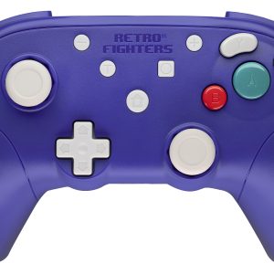 Retro-Fighters – BattlerGC 2.4G Controller – Purple – Nordisk – Standard – Purple – Gratis frakt v:2553366