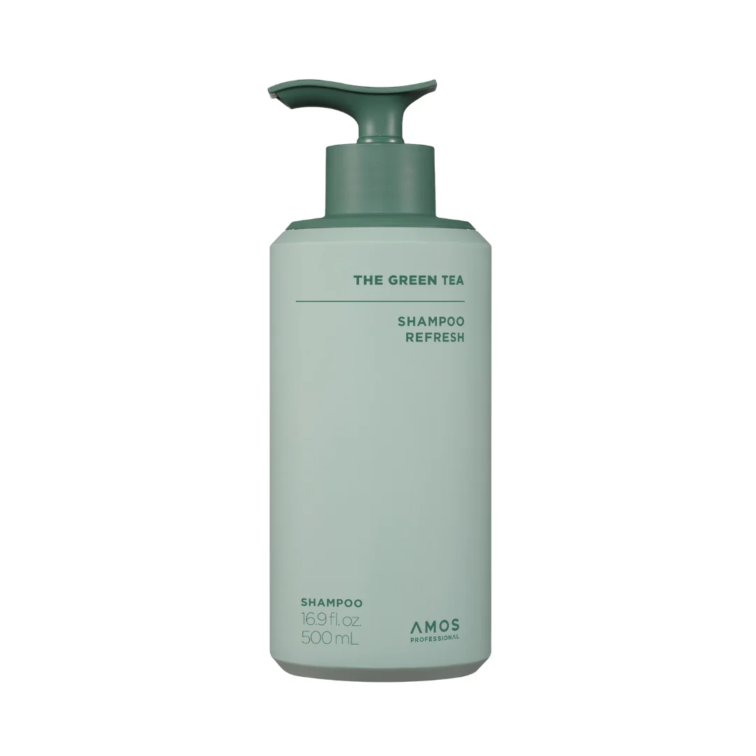Amos Professional – The Green Tea Shampoo Refresh – Green – 500 ml v:5336446