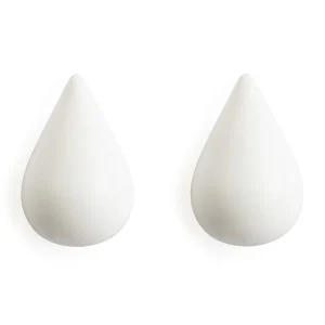Normann Copenhagen – Dropit Knagger – Large – Sett av 2 – Hvit – White v:5126357 Normann Copenhagen – Dropit Knagger – Large – Sett av 2 – Hvit – White v:5126357