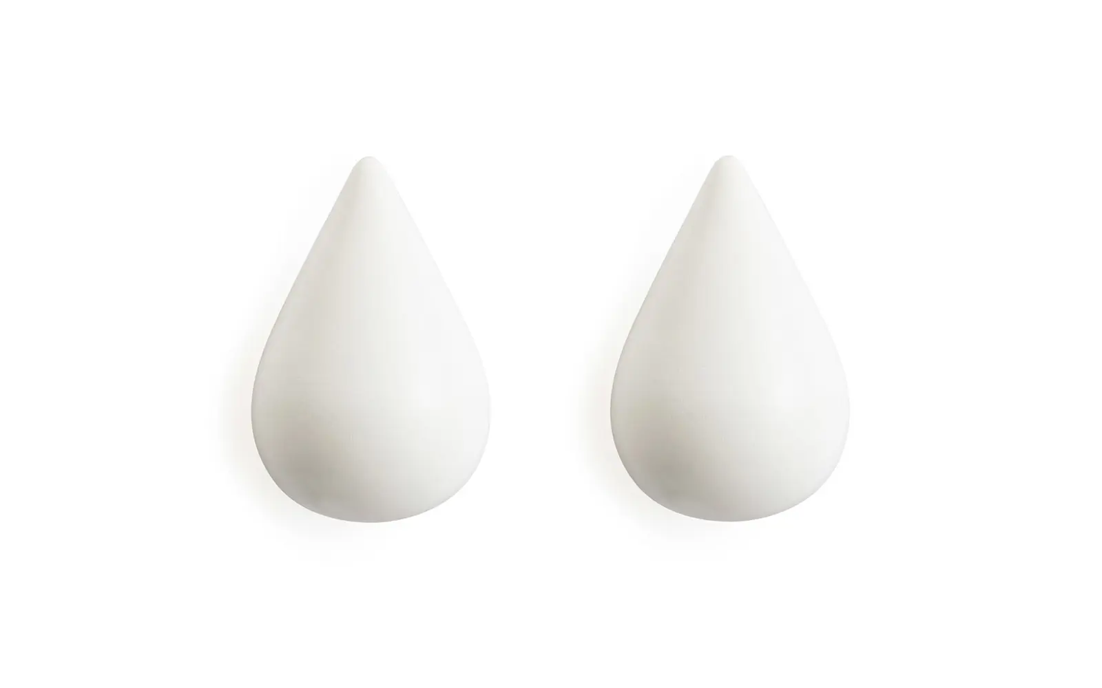Normann Copenhagen - Dropit Knagger - Large - Sett av 2 - Hvit - White v:5126357