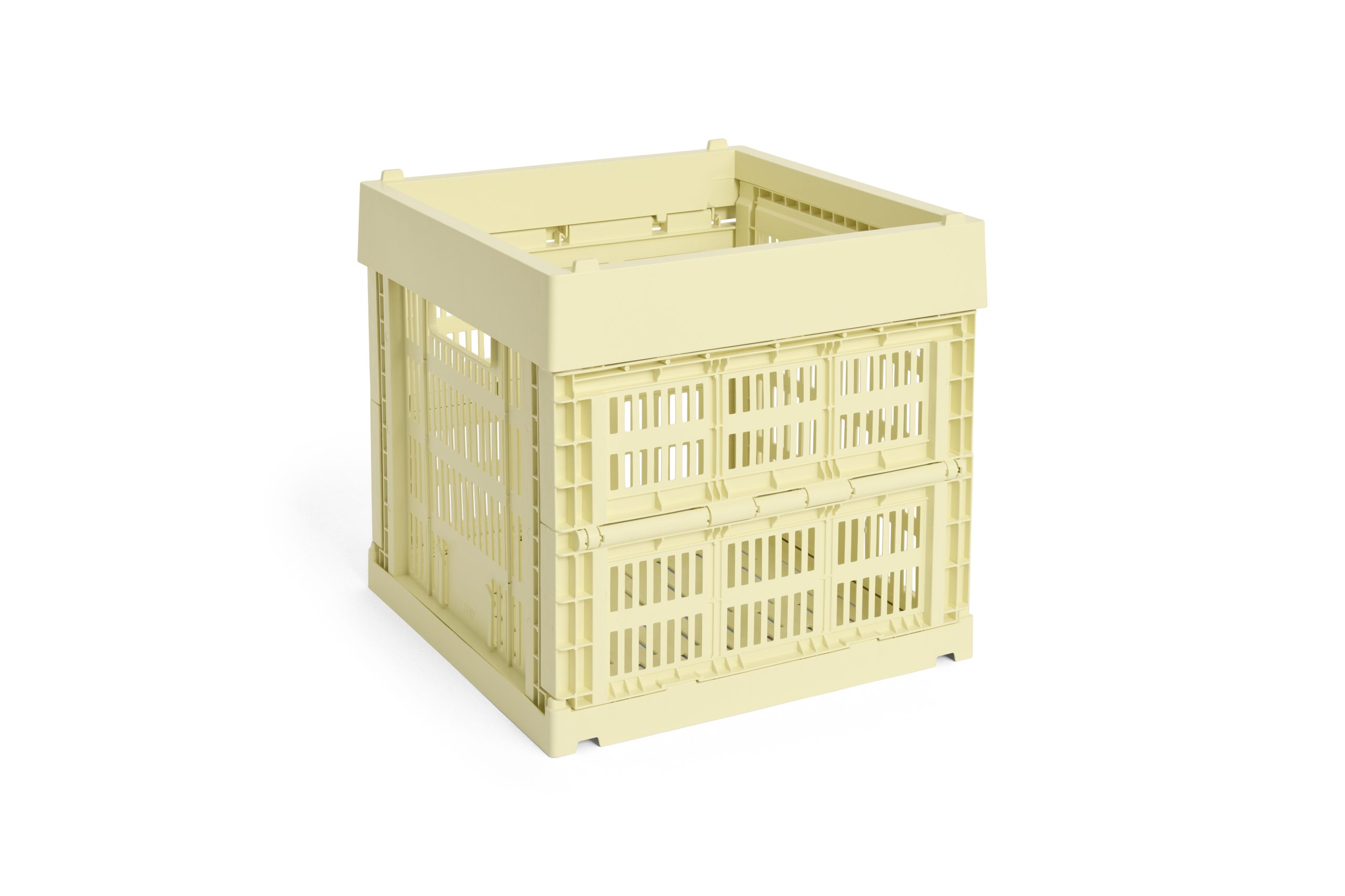 HAY - Colour Crate Cube Oppbevaringsboks (Lysegul) - Yellow v:2334407