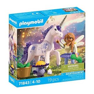PLAYMOBIL – Collectible Unicorn: Lucky Lavender with Fairy (71843) v:7759430