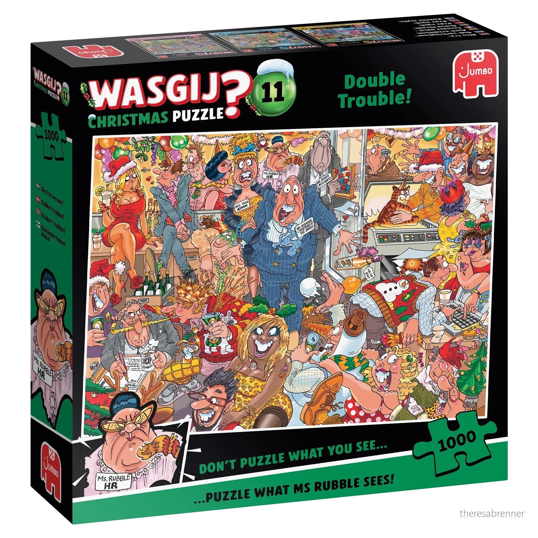Wasgij - Christmas 11 Double Trouble! (1000 Pieces) (1119802248) v:9396625