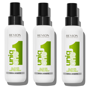 Uniq One – 3 x All in One Green Tea Hair Treatment 150 ml – 450 v:3458592