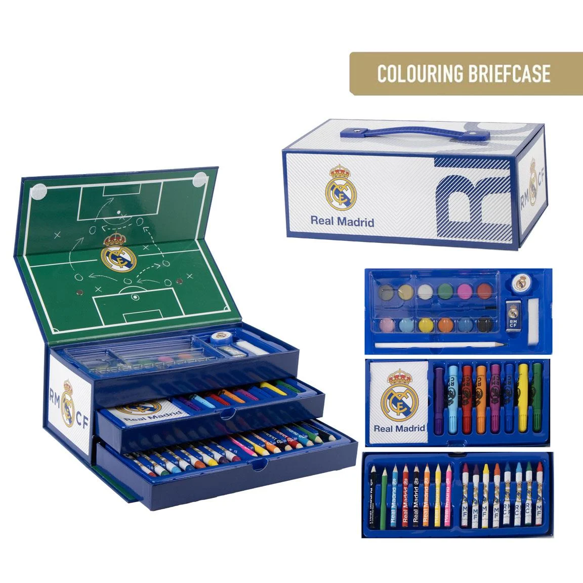 Cerda – Colorable Set – Briefcase – Real Madrid (I-2700001941) v:8658673