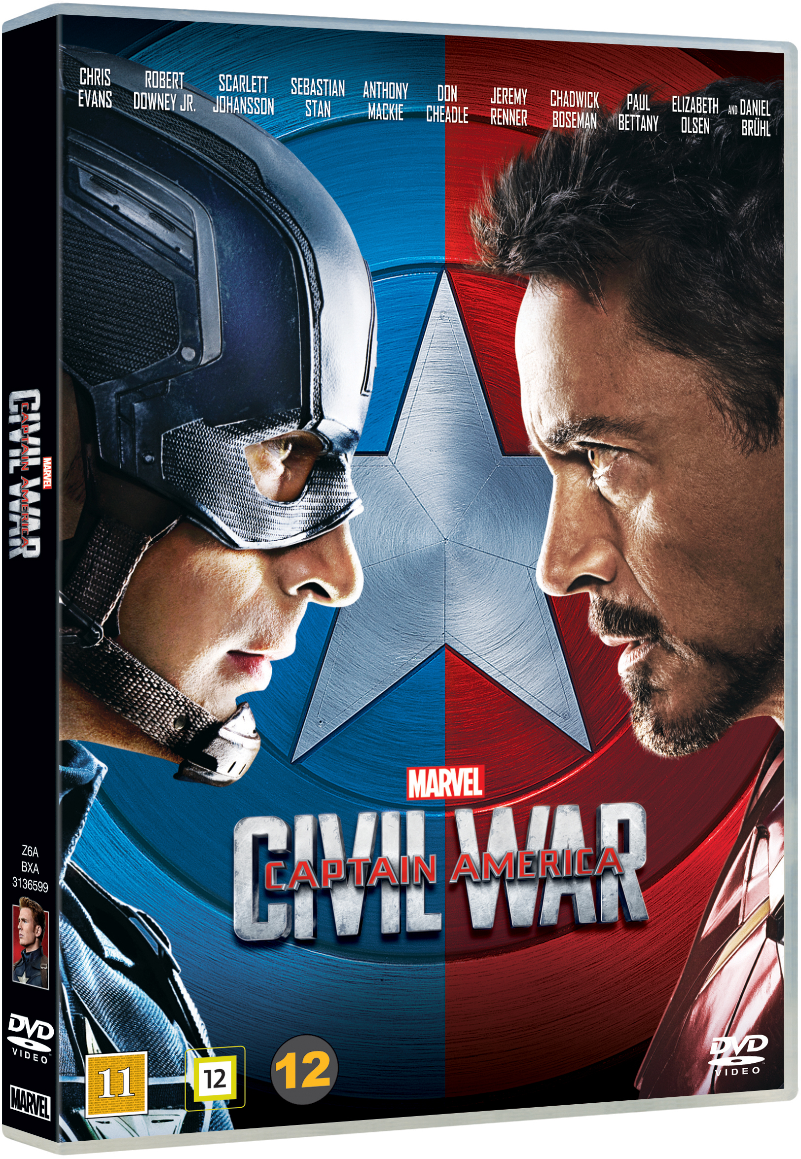 Captain America: Civil war - DVD - DVD - Standard v:7207360
