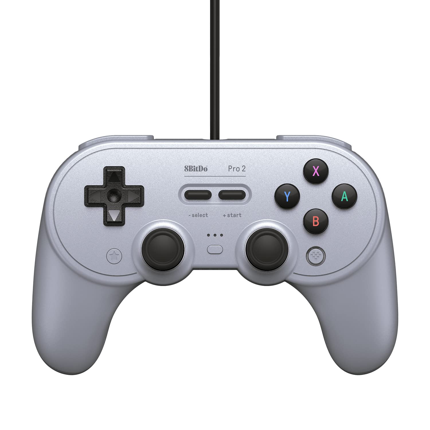8BitDo Pro2 Wired Gamepad Grey Ed. v:8579383 8BitDo Pro2 Wired Gamepad Grey Ed. v:8579383