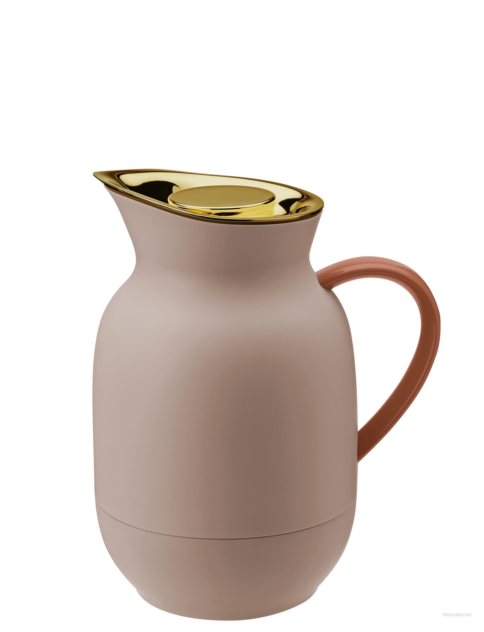 Stelton - Amphora Termokanne 1 L (Myk Fersken) - Peach - Gratis frakt v:6721582
