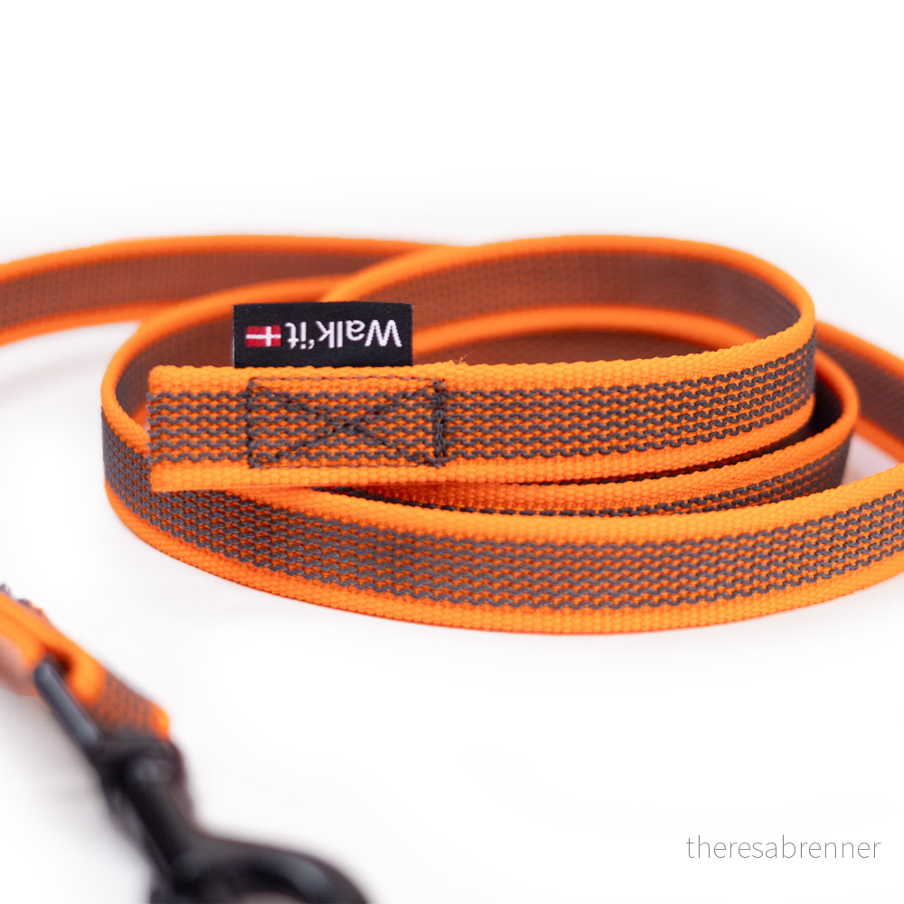 WalkFit - Walk'it Anti-slip Tracking Leash without Handle - Orange - XL - 10m v:8844952