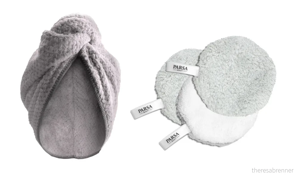 Parsa - Beauty Microfiber Towel + Parsa - Beauty Microfiber Pads v:6207604