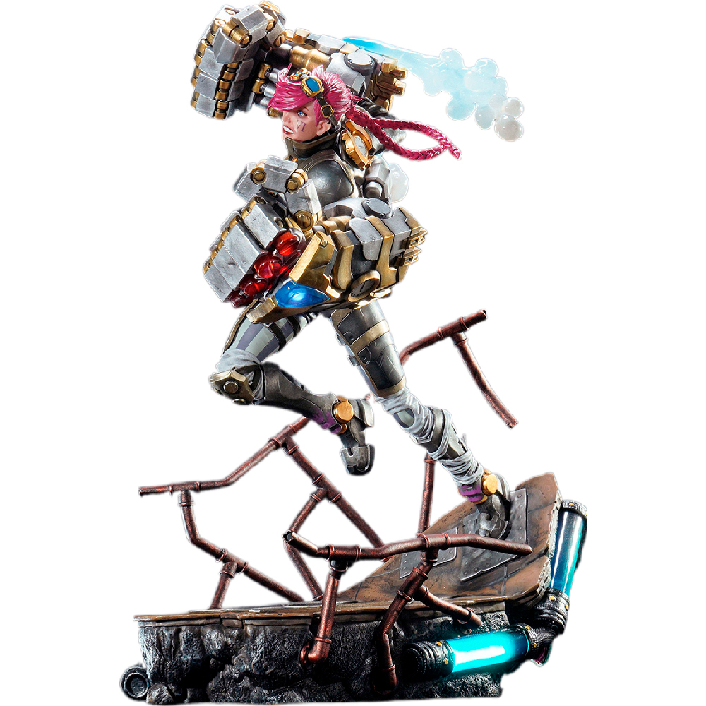 PureArts League of Legends - Vi 1/6 Scale Statue - Gratis frakt v:2275371