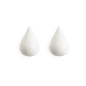Normann Copenhagen – Dropit Knagger – Small – Sett av 2 – Hvit – White v:8872435 Normann Copenhagen – Dropit Knagger – Small – Sett av 2 – Hvit – White v:8872435