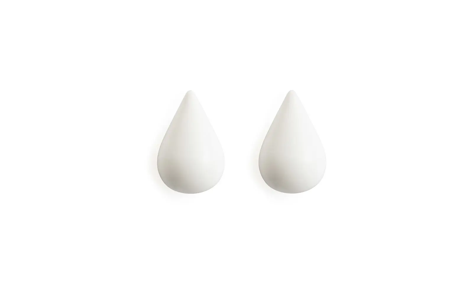 Normann Copenhagen - Dropit Knagger - Small - Sett av 2 - Hvit - White v:8872435