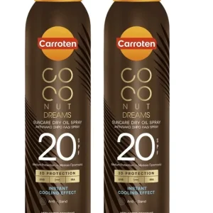 Carroten – 2 x Suncare Dry Oil SPF 20 150 ml – 300 v:4992304 Carroten – 2 x Suncare Dry Oil SPF 20 150 ml – 300 v:4992304