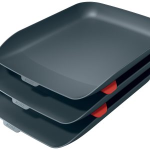 Leitz – Cosy Letter Tray Set – Grey v:1992886