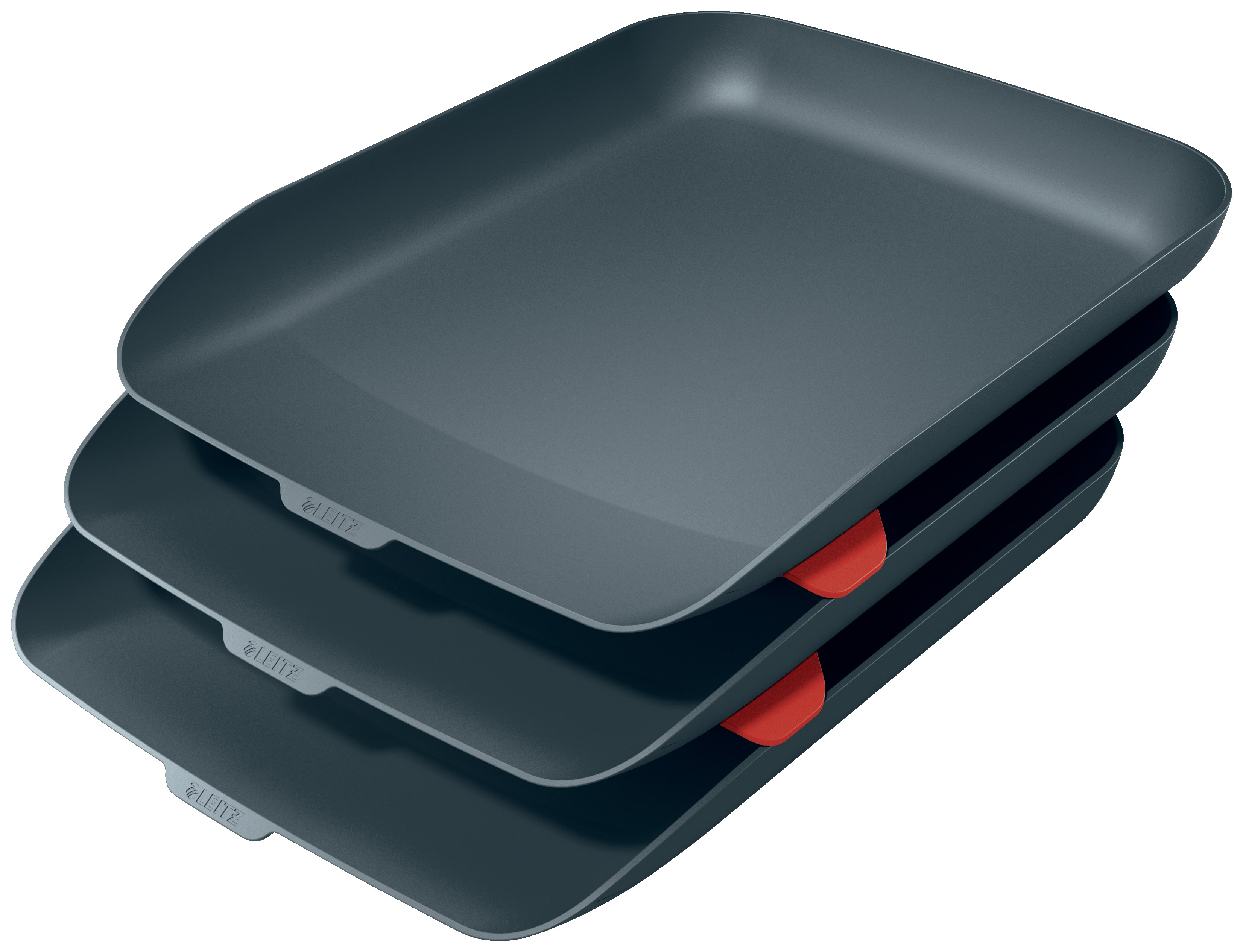 Leitz - Cosy Letter Tray Set - Grey v:1992886