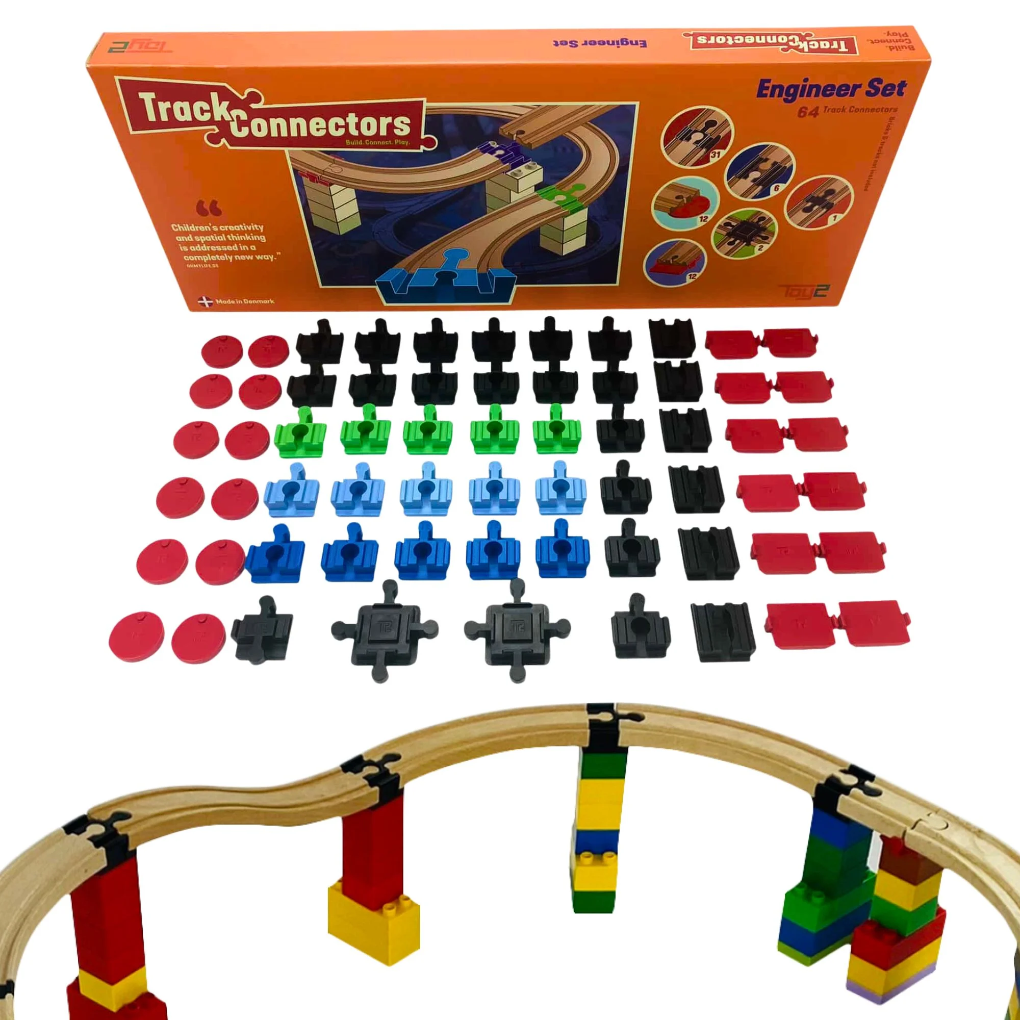 Track Connector - Engineer Set (21033) - Gratis frakt v:2803197
