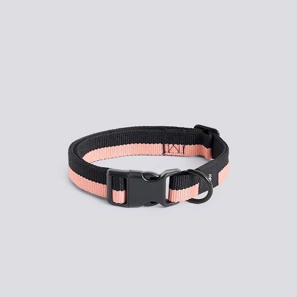 HAY – Dogs Collar Flat M/L (Pink & Black) – Flerfarget – Pink & Black v:9164265 HAY – Dogs Collar Flat M/L (Pink & Black) – Flerfarget – Pink & Black v:9164265
