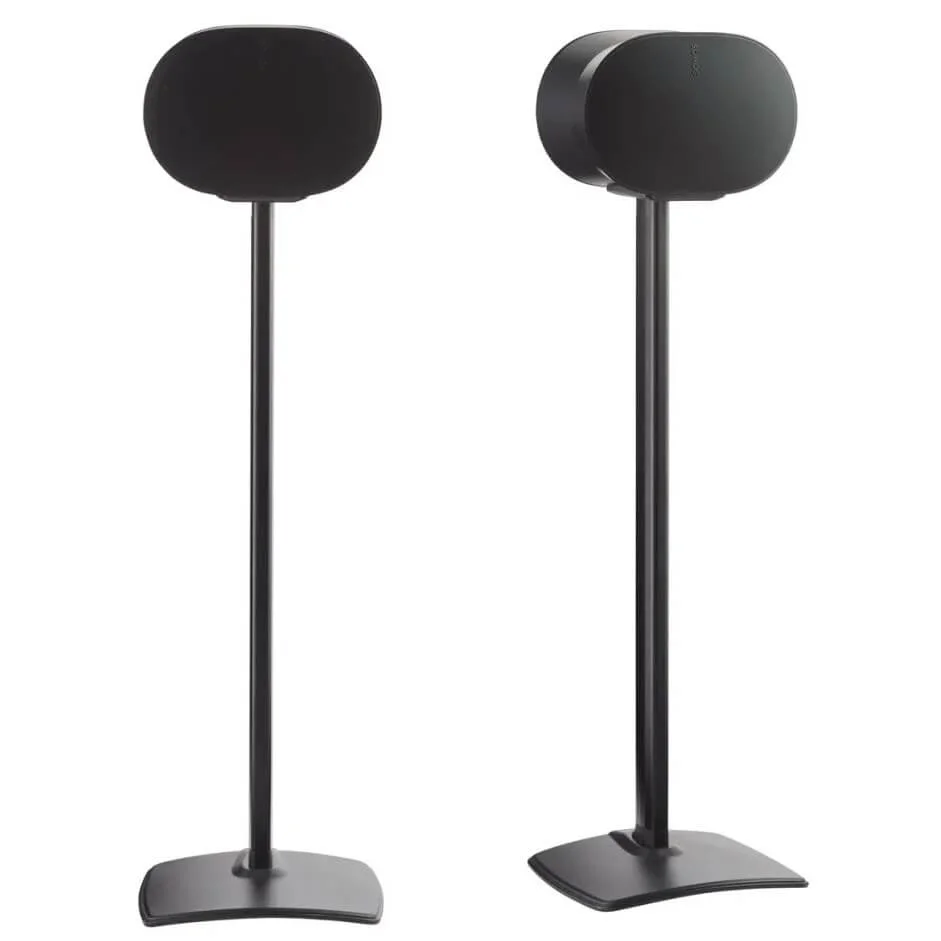 Sanus fixed-height speaker stand for Sonos Era 300 - Pair - Black - Svart - Gratis frakt v:5159409
