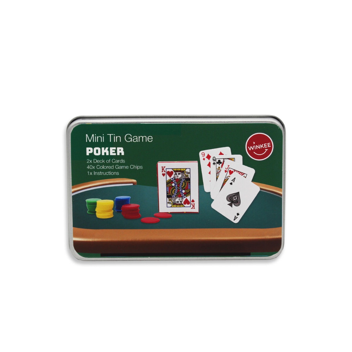 Winkee - Mini Tin Game Poker - (18404) v:8190605